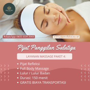 tampilan harga gayatri massage paket 4 di pijat panggilan salatiga
